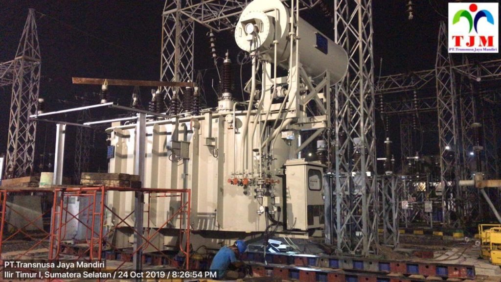 Transformer B&D 30 mva GI Baru di Palembang 001